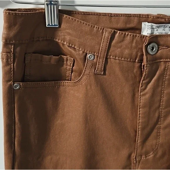 Sofia Jeans Women's Melisa Flare High Rise Coated Pants VARIOUS 🦋 - Picture 12 of 15